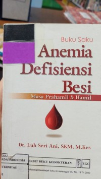 Image of Anemia Defisiensi Besi Masa Prahamil & Hamil : Buku Saku