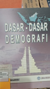 Image of Dasar-Dasar Demografi