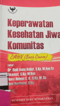 Image of Keperawatan Kesehatan Jiwa Komunitas : CMHN (Basic Course)