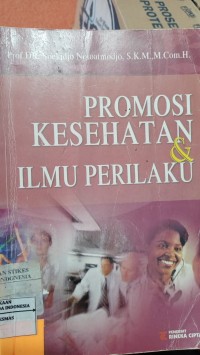 Image of Promosi Kesehatan & Ilmu Perilaku
