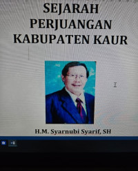 Image of SEJARAH PERJUANGAN KABUPATEN KAUR